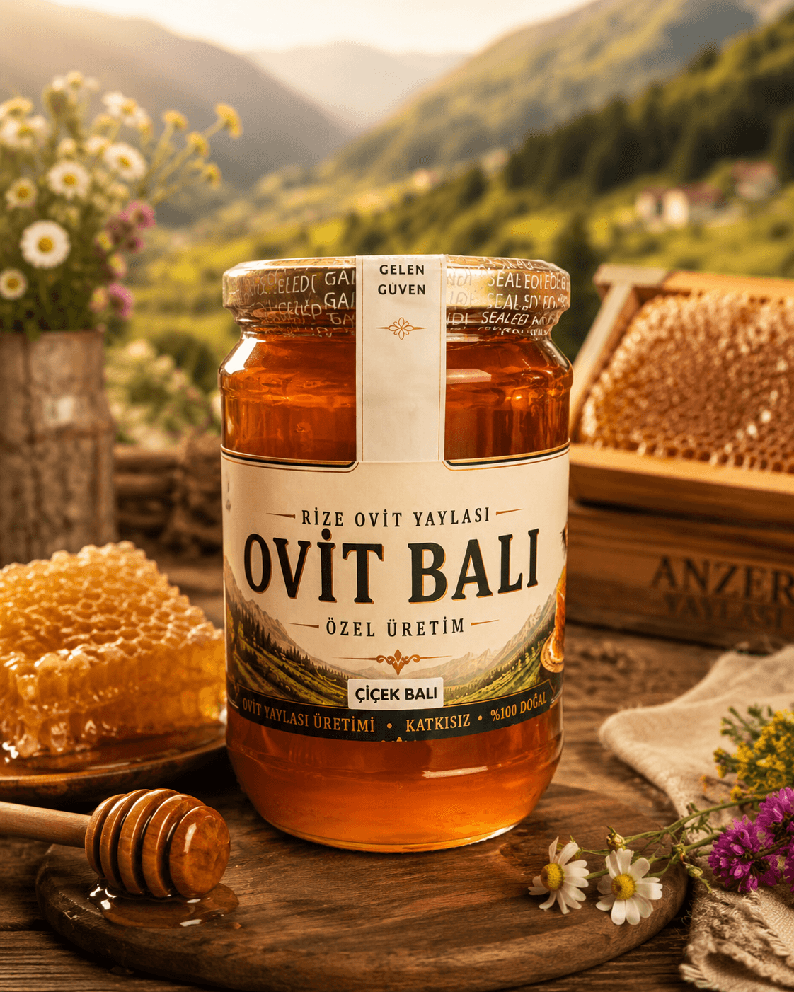 Ovit Çiçek Balı 980 gr